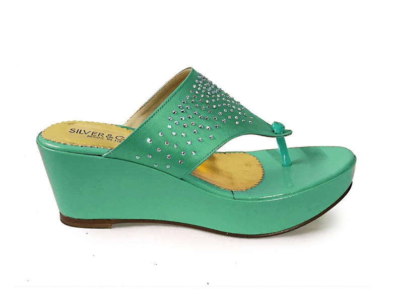 teal - infradito coral